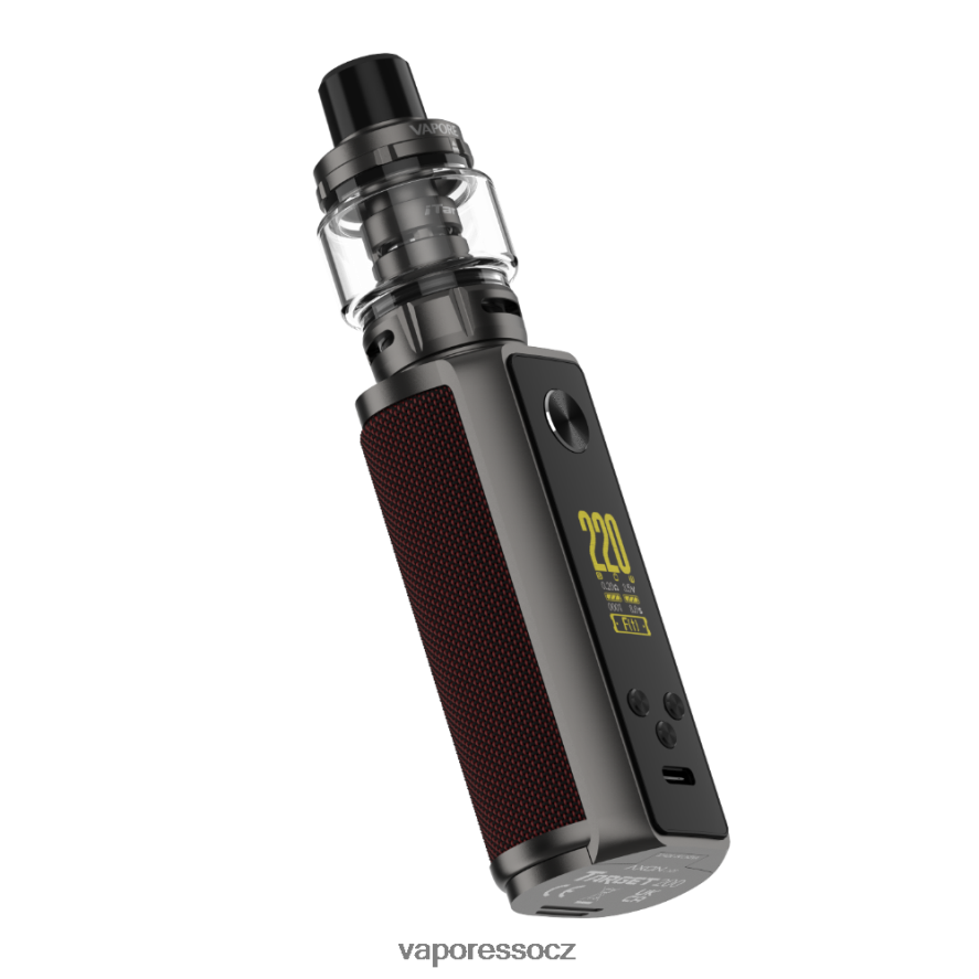 Vaporesso TARGET 200 západ slunce červená 2H44NT286 Vaporesso Vape Review